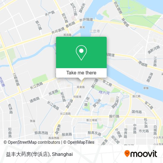 益丰大药房(华浜店) map