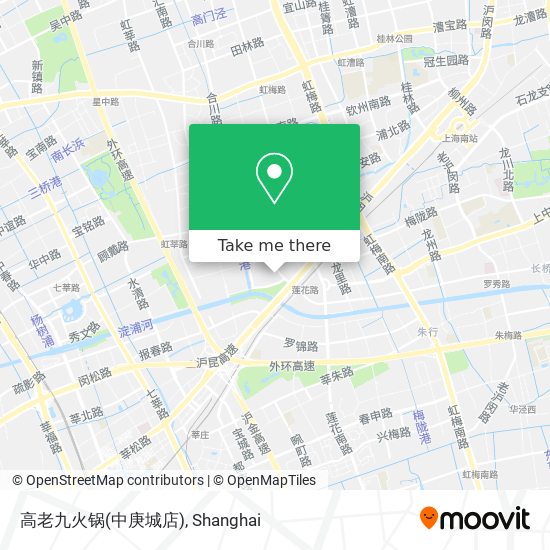 高老九火锅(中庚城店) map