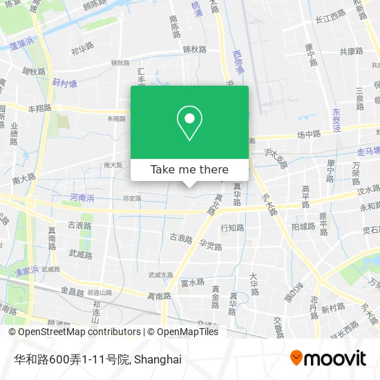 华和路600弄1-11号院 map