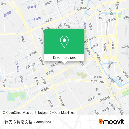 徐民东路蟠文路 map