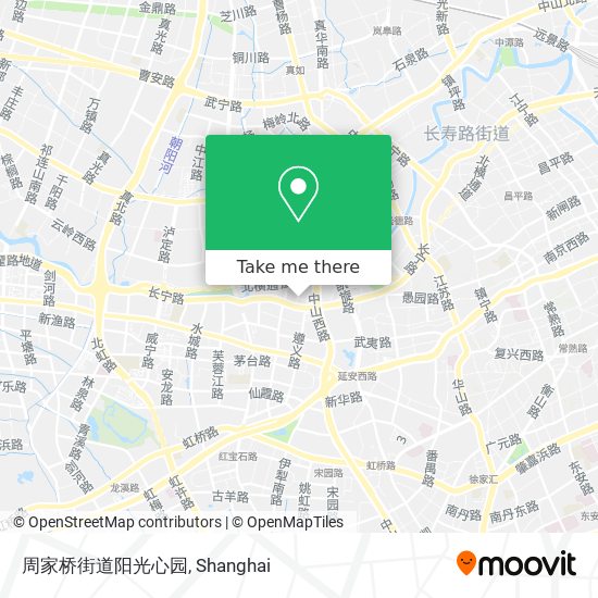 周家桥街道阳光心园 map