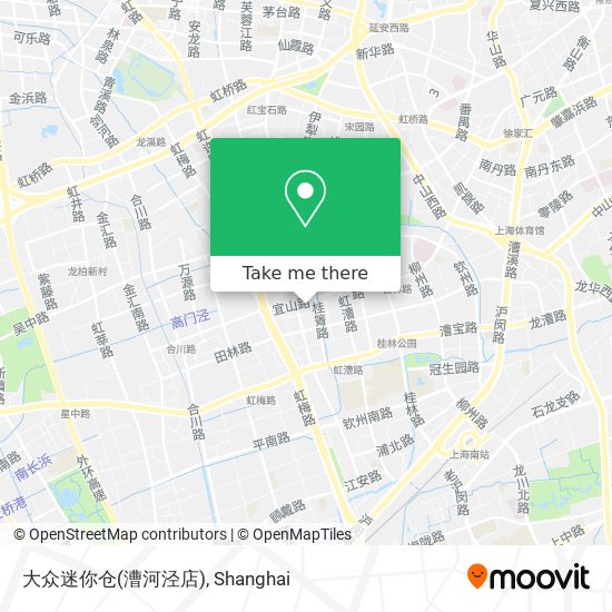 大众迷你仓(漕河泾店) map