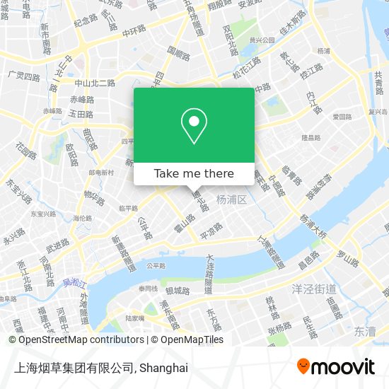 上海烟草集团有限公司 map