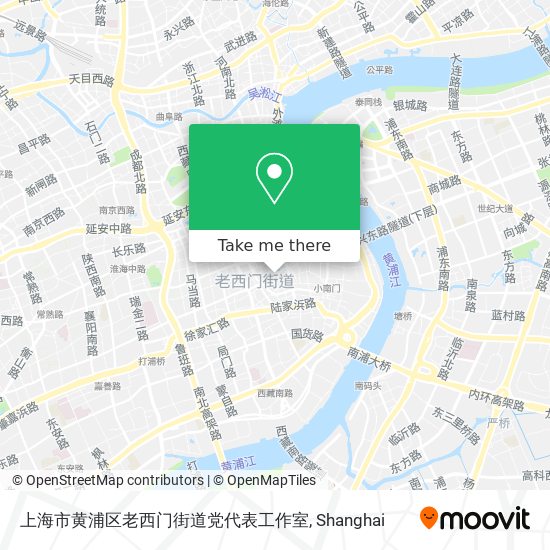 上海市黄浦区老西门街道党代表工作室 map