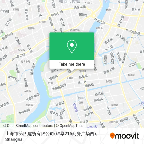 上海市第四建筑有限公司(耀华215商务广场西) map