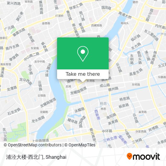 浦泾大楼-西北门 map