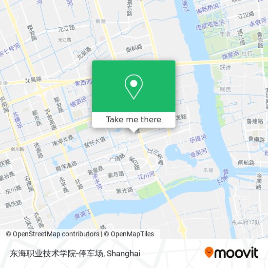 东海职业技术学院-停车场 map