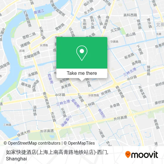 如家快捷酒店(上海上南高青路地铁站店)-西门 map