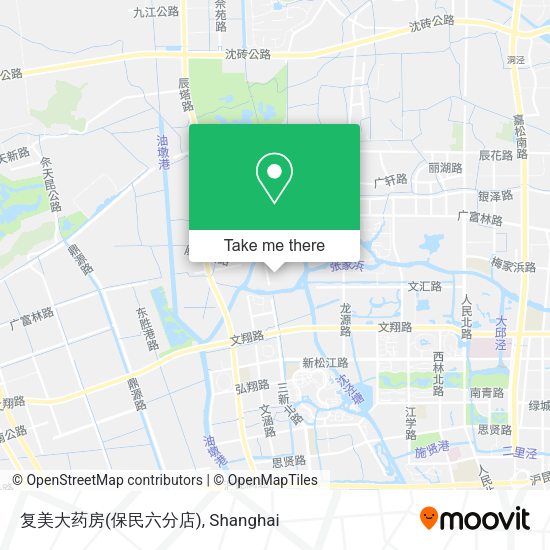 复美大药房(保民六分店) map