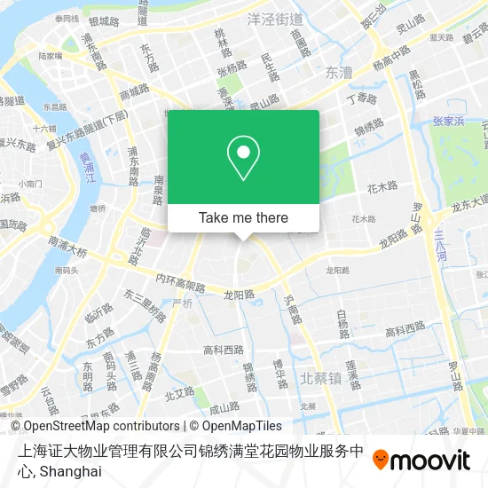 上海证大物业管理有限公司锦绣满堂花园物业服务中心 map