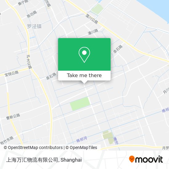 上海万汇物流有限公司 map
