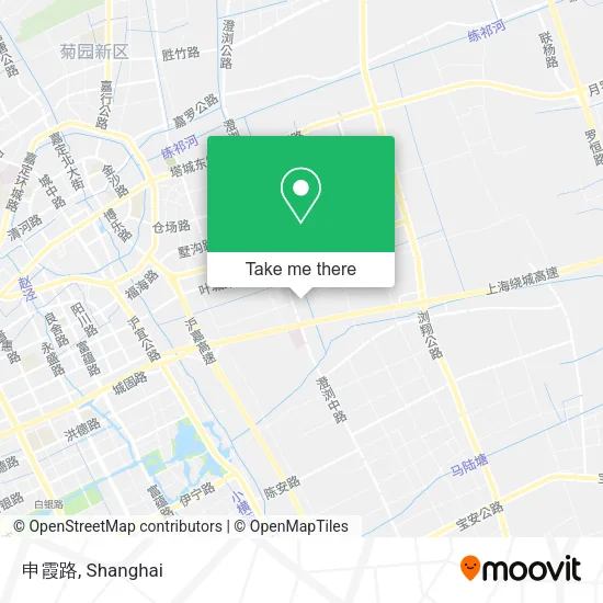 申霞路 map
