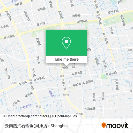 云南蒸汽石锅鱼(周康店) map
