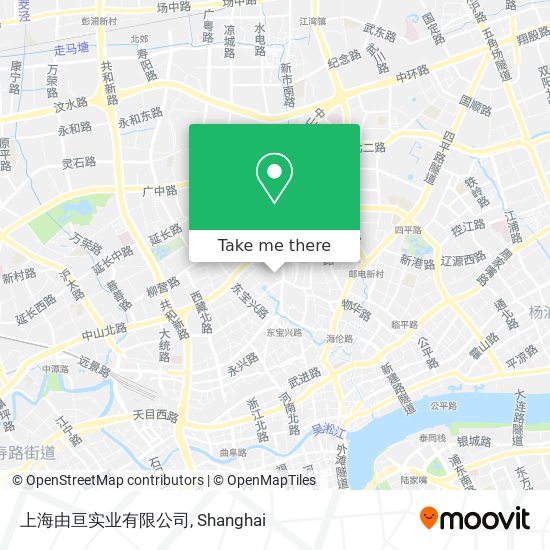 上海由亘实业有限公司 map