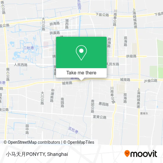 小马天月PONYTY map