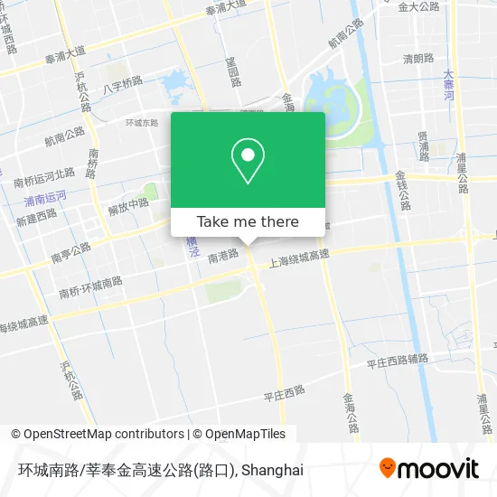环城南路/莘奉金高速公路(路口) map