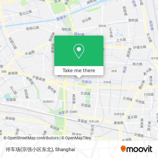 停车场(宗强小区东北) map