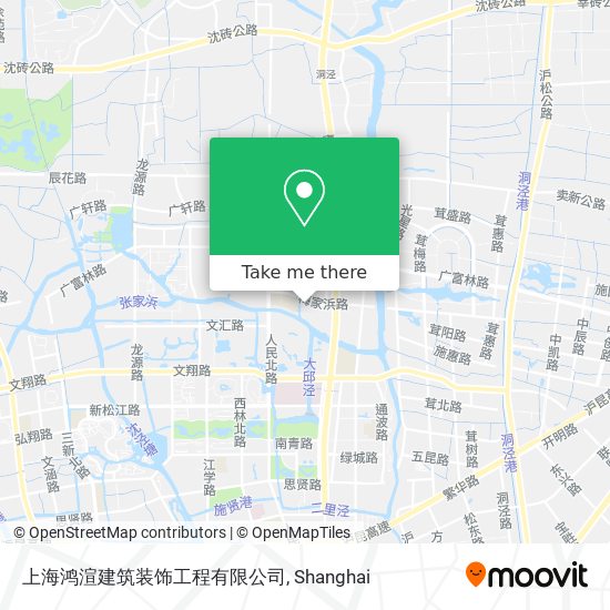 上海鸿渲建筑装饰工程有限公司 map