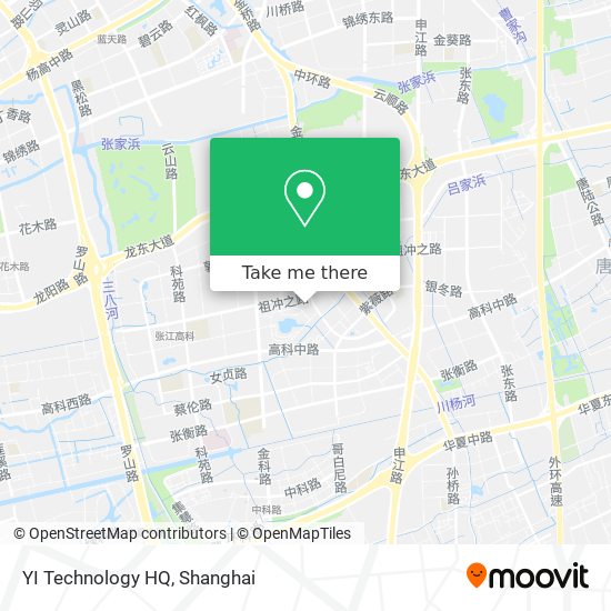 YI Technology HQ map