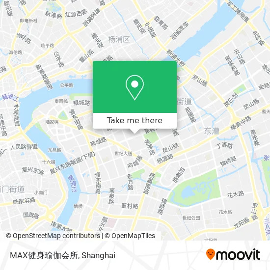MAX健身瑜伽会所 map
