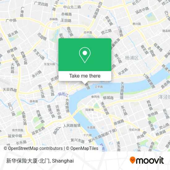 新华保险大厦-北门 map