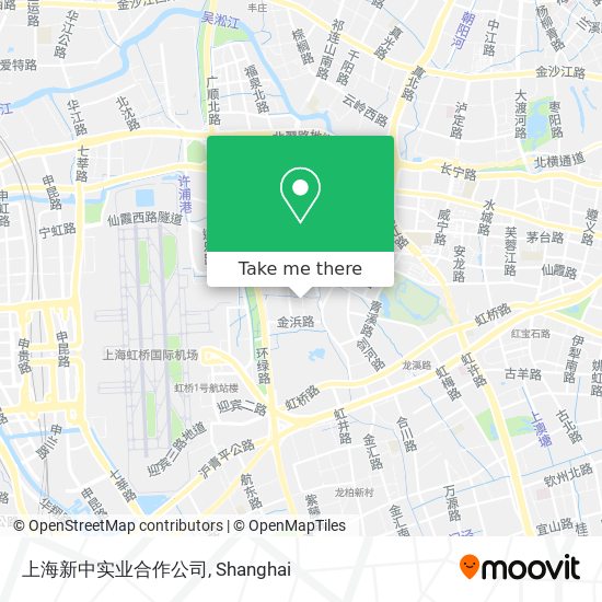 上海新中实业合作公司 map