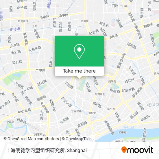 上海明德学习型组织研究所 map