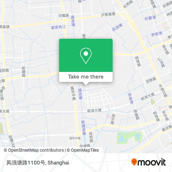 凤强塘路1100号 map