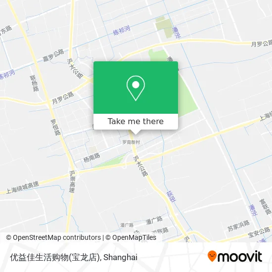 优益佳生活购物(宝龙店) map