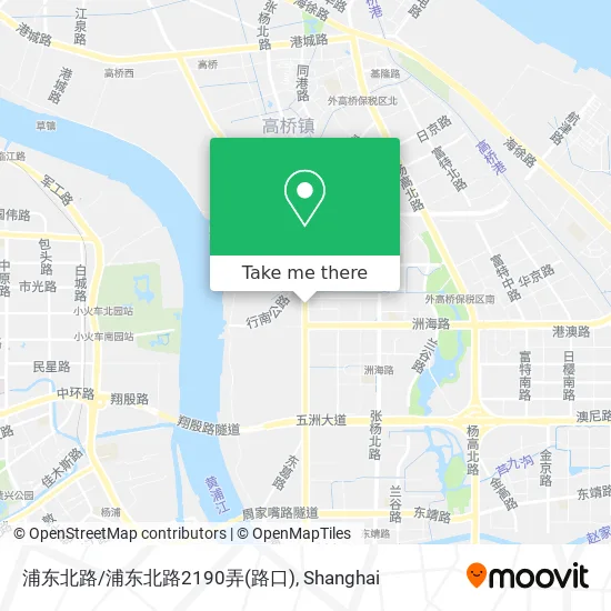 浦东北路/浦东北路2190弄(路口) map