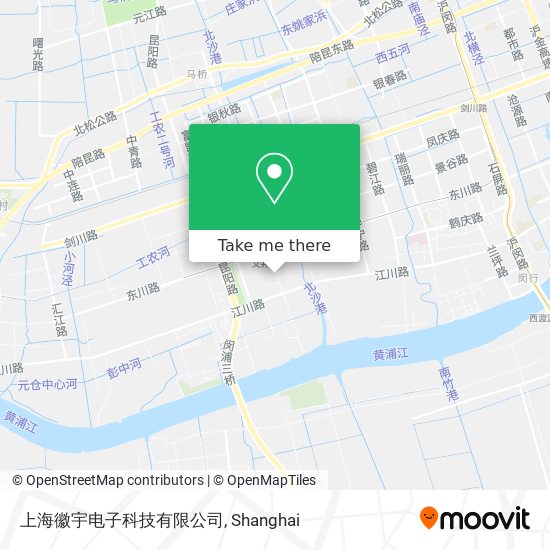 上海徽宇电子科技有限公司 map