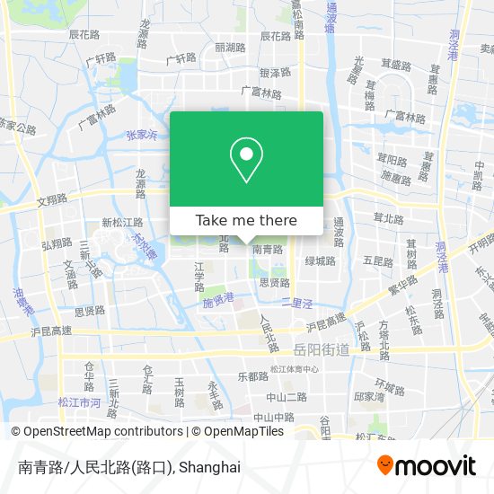 南青路/人民北路(路口) map