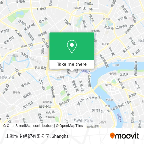 上海怡专经贸有限公司 map