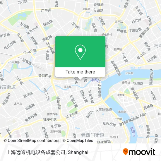 上海远通机电设备成套公司 map