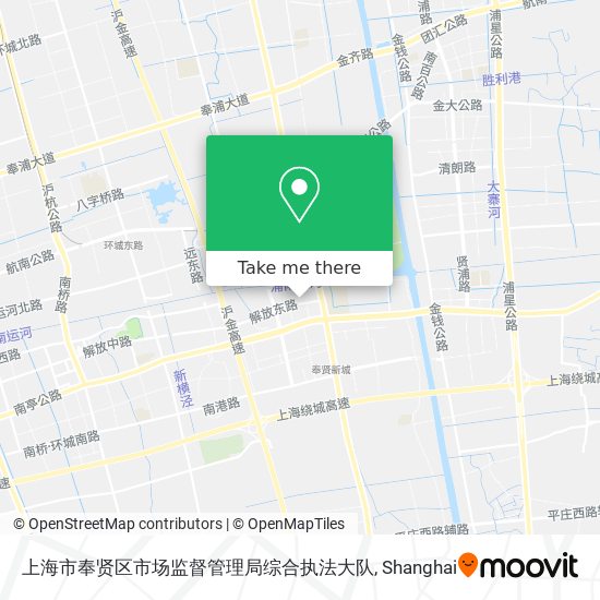 上海市奉贤区市场监督管理局综合执法大队 map
