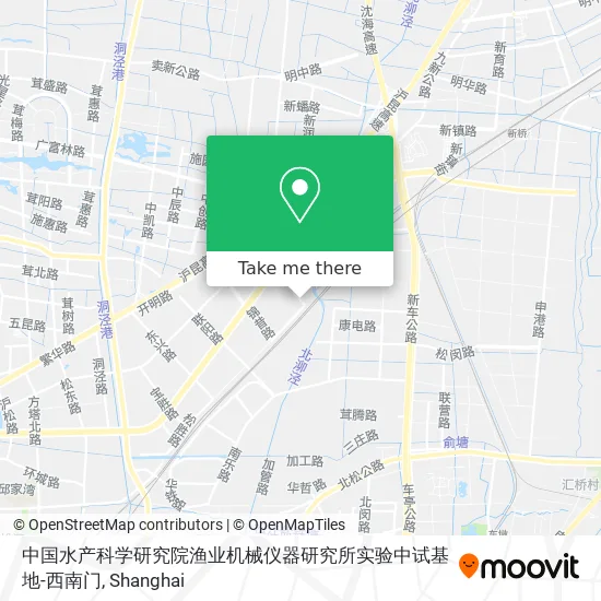中国水产科学研究院渔业机械仪器研究所实验中试基地-西南门 map