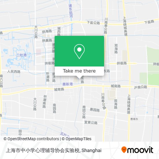 上海市中小学心理辅导协会实验校 map