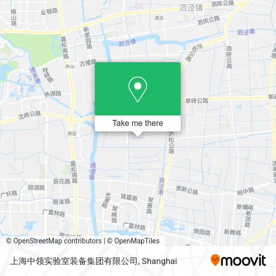 上海中领实验室装备集团有限公司 map
