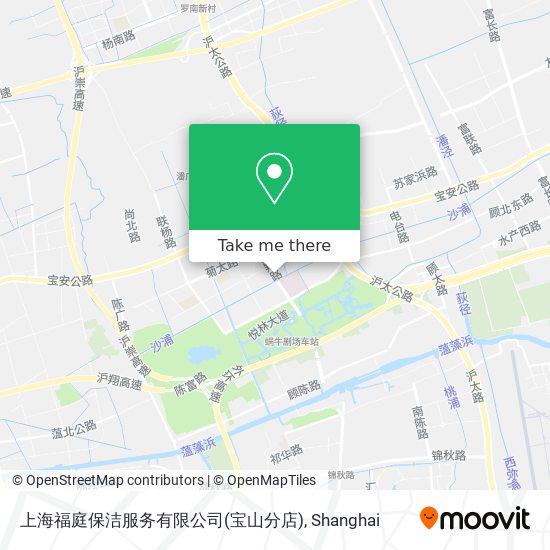 上海福庭保洁服务有限公司(宝山分店) map