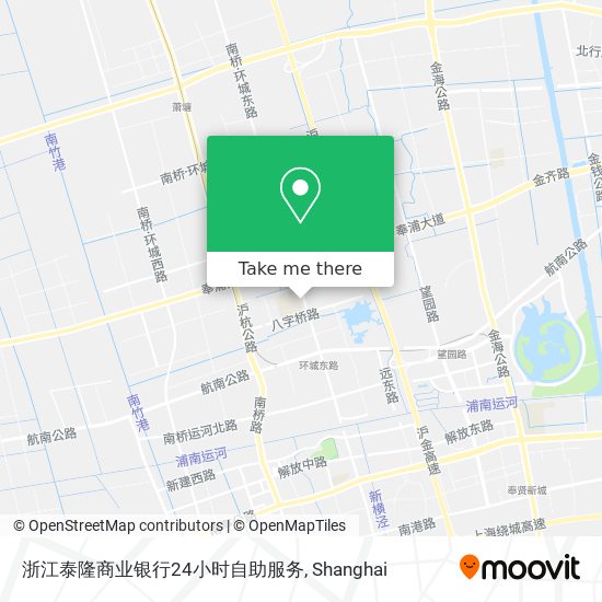 浙江泰隆商业银行24小时自助服务 map