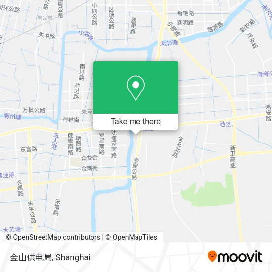 金山供电局 map