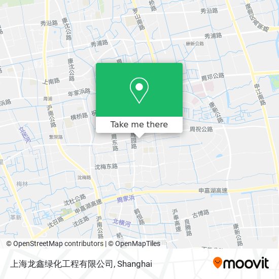 上海龙鑫绿化工程有限公司 map