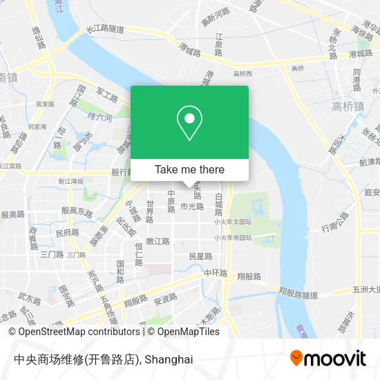 中央商场维修(开鲁路店) map
