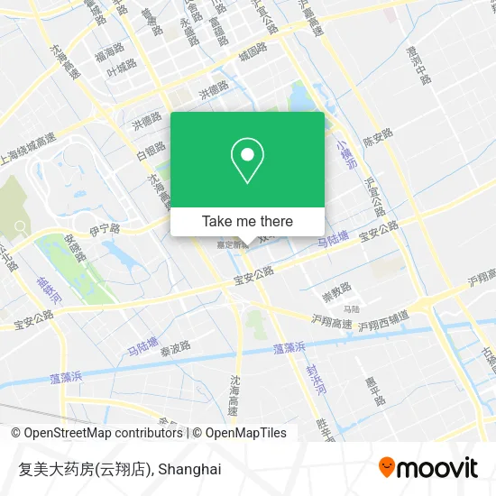 复美大药房(云翔店) map