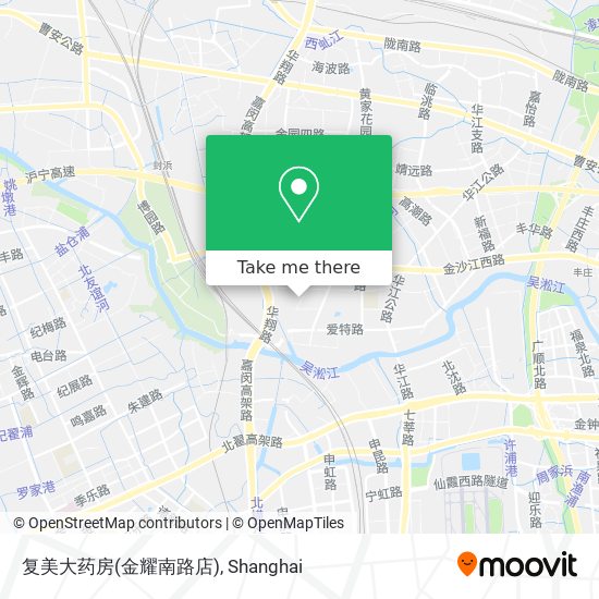 复美大药房(金耀南路店) map