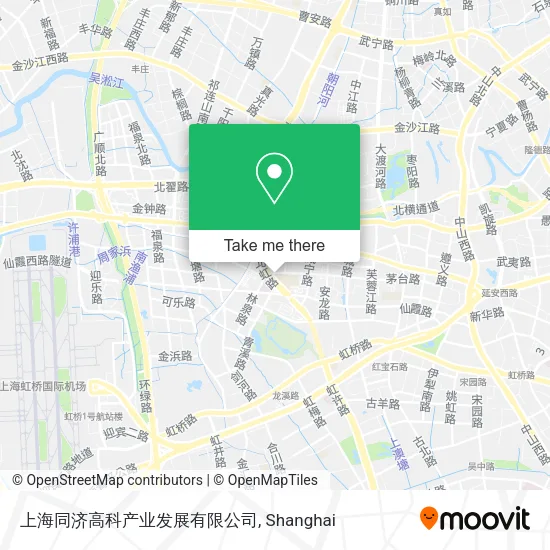 上海同济高科产业发展有限公司 map