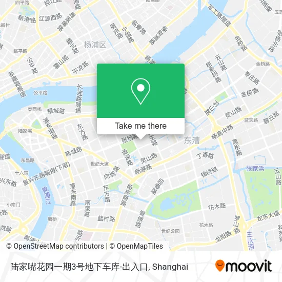 陆家嘴花园一期3号地下车库-出入口 map