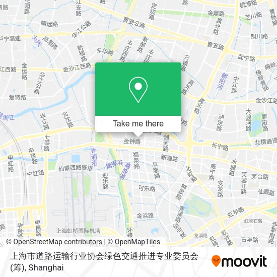上海市道路运输行业协会绿色交通推进专业委员会(筹) map
