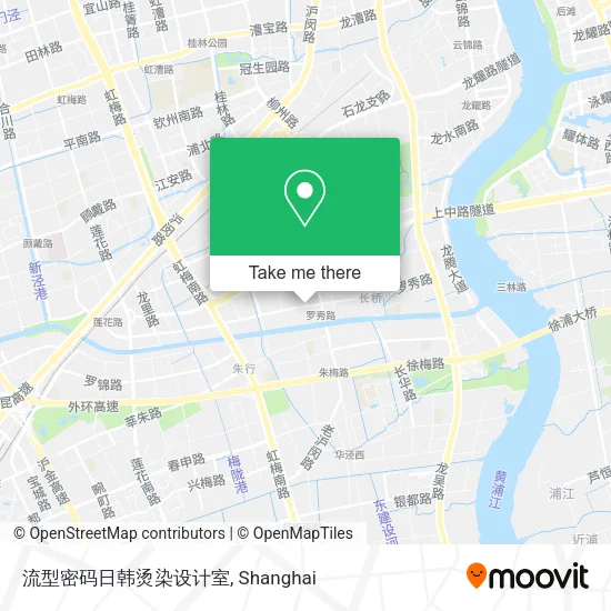 流型密码日韩烫染设计室 map