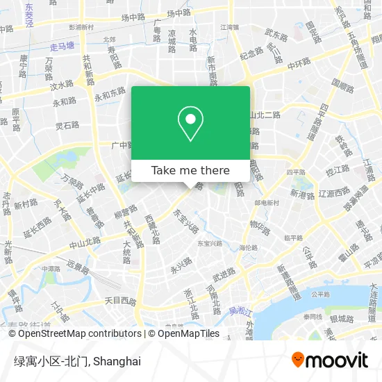 绿寓小区-北门 map